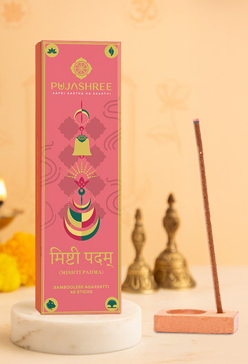 Mishti Padam Bambooless Agarbatti – Divine Fragrance for Peaceful Pooja & Elevated Aura