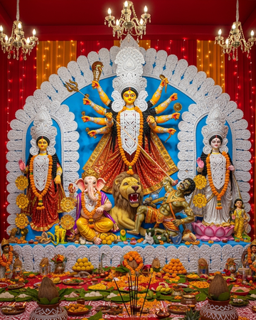 Navratri Puja (9-Day Celebration)