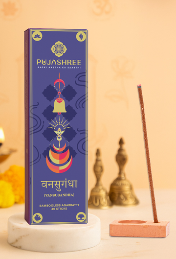 Vansugandha Bambooless Agarbatti – Fresh Aroma for a Calm Mind & Sacred Surroundings