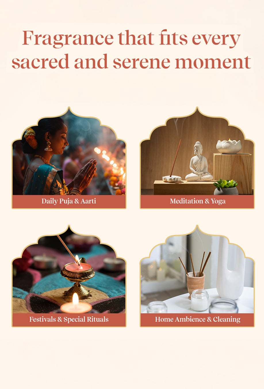 Chandan Bambooless Agarbatti – Sacred Sandalwood Aroma for Divine Connection & Inner Peace
