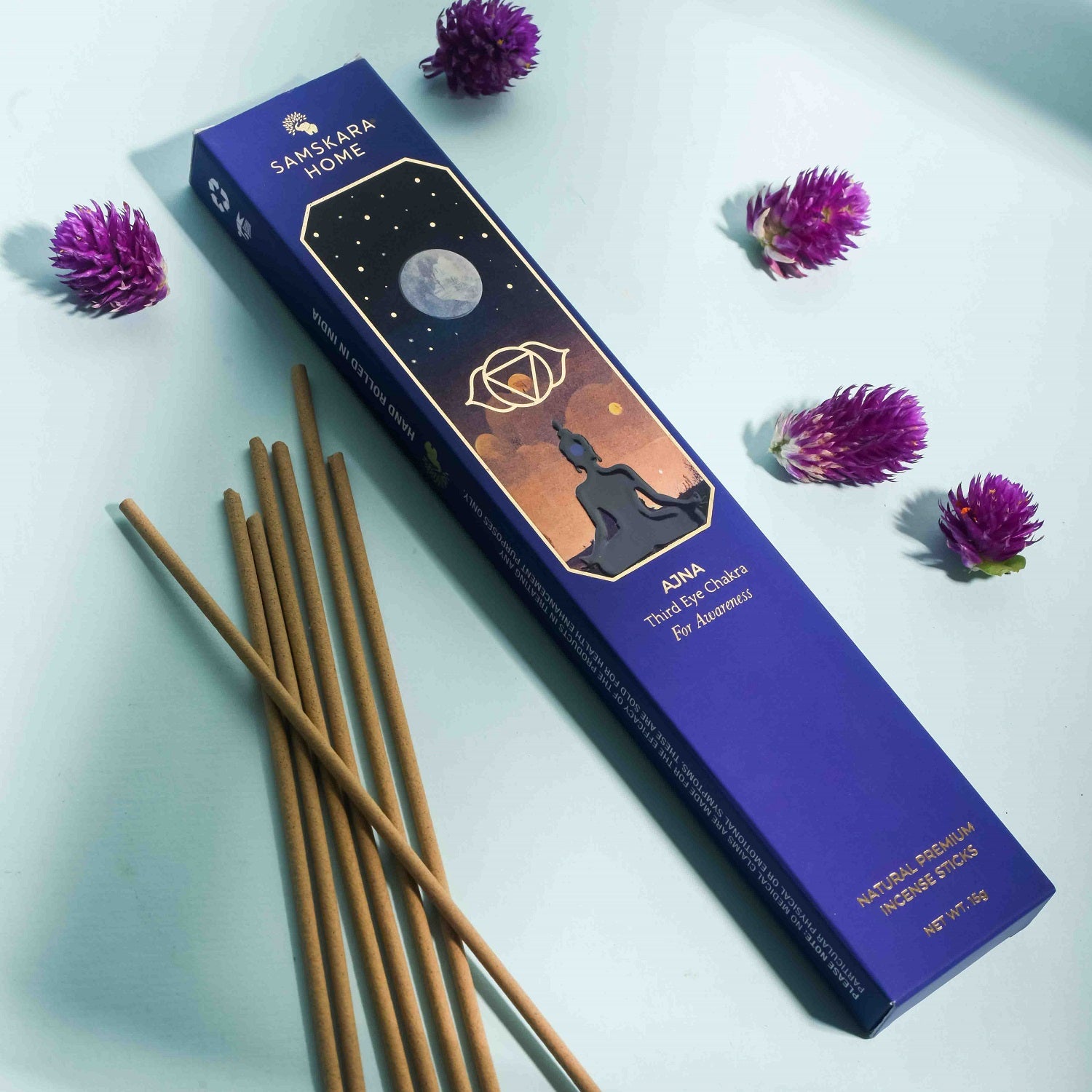 Chakra Incense Sticks Box (Set of 7)